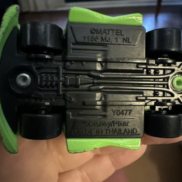 Disney Cars DJ Delinquent Road Hazards Tuner Blue Diecast Race Car - Picture 5 of 7